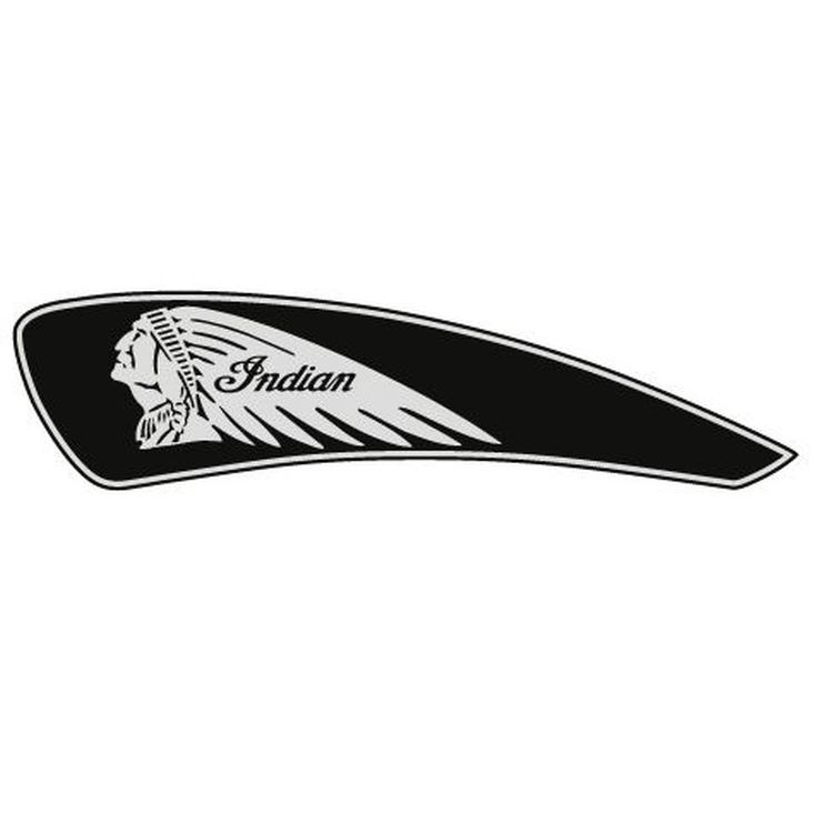 Indian Scout ''Warbonnet'' Tank Decal